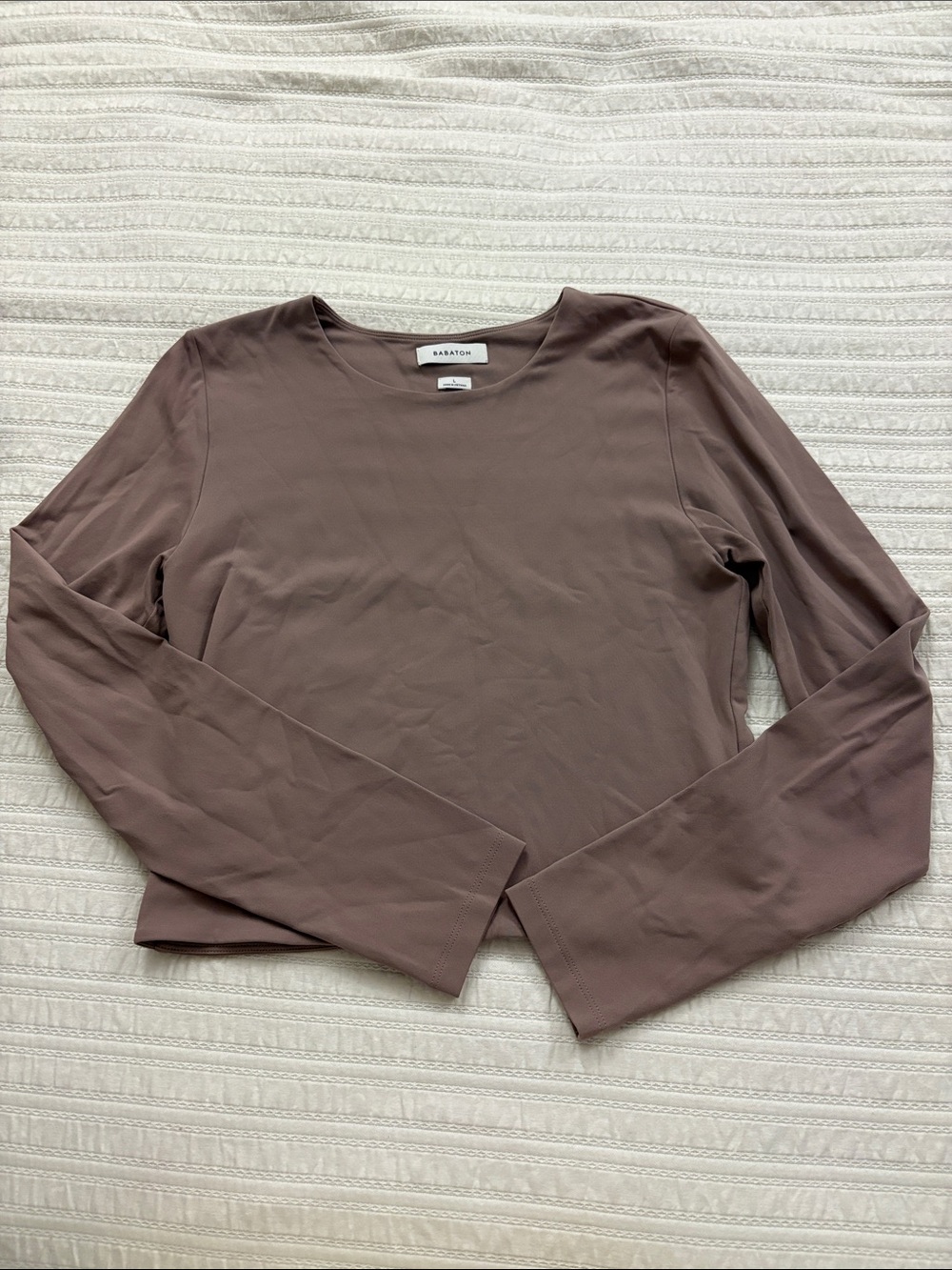 Babaton Contour Long Sleeve Taupe